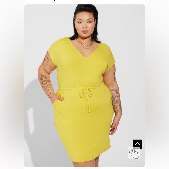 Mini super soft dolman dress - Picture 1 of 4